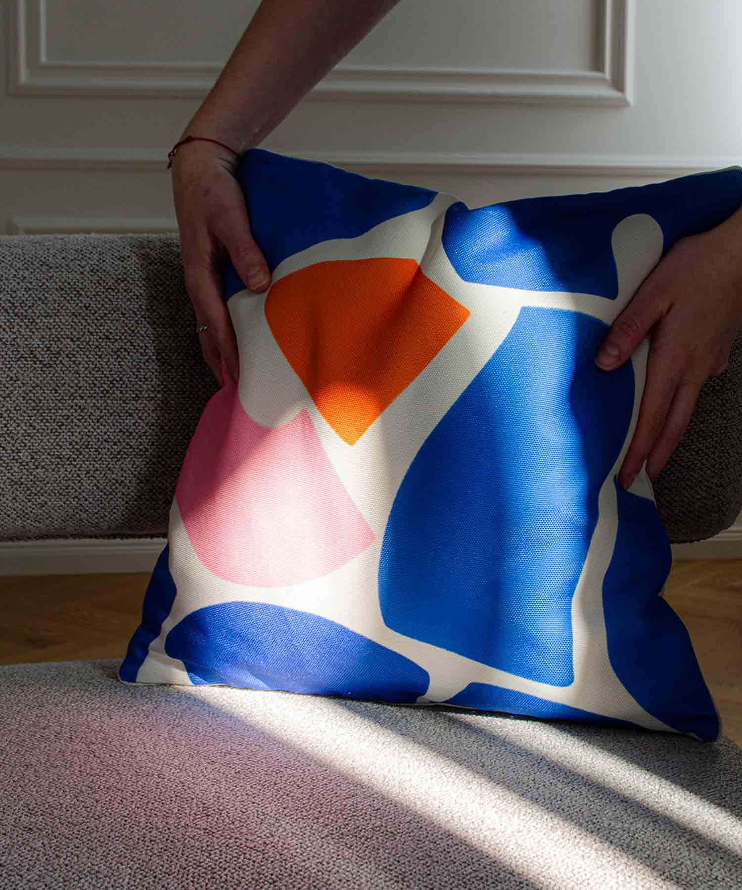 Polštář z recyklovaných PET vláken Audaz