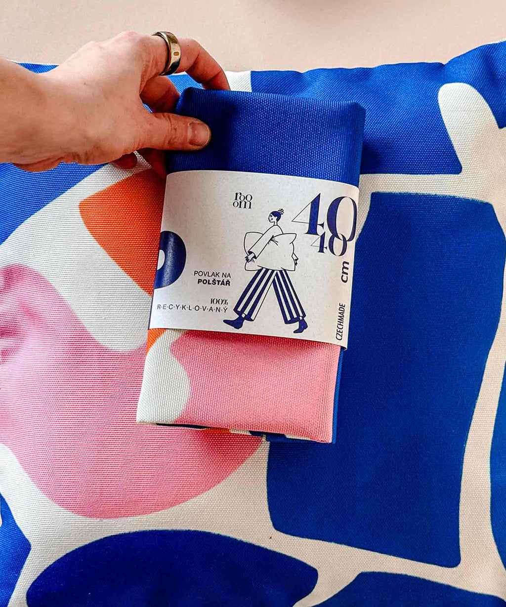 Polštář z recyklovaných PET vláken Audaz