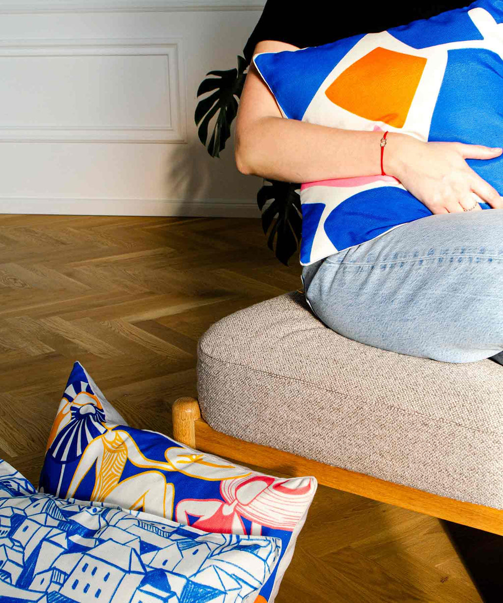 Polštář z recyklovaných PET vláken Audaz