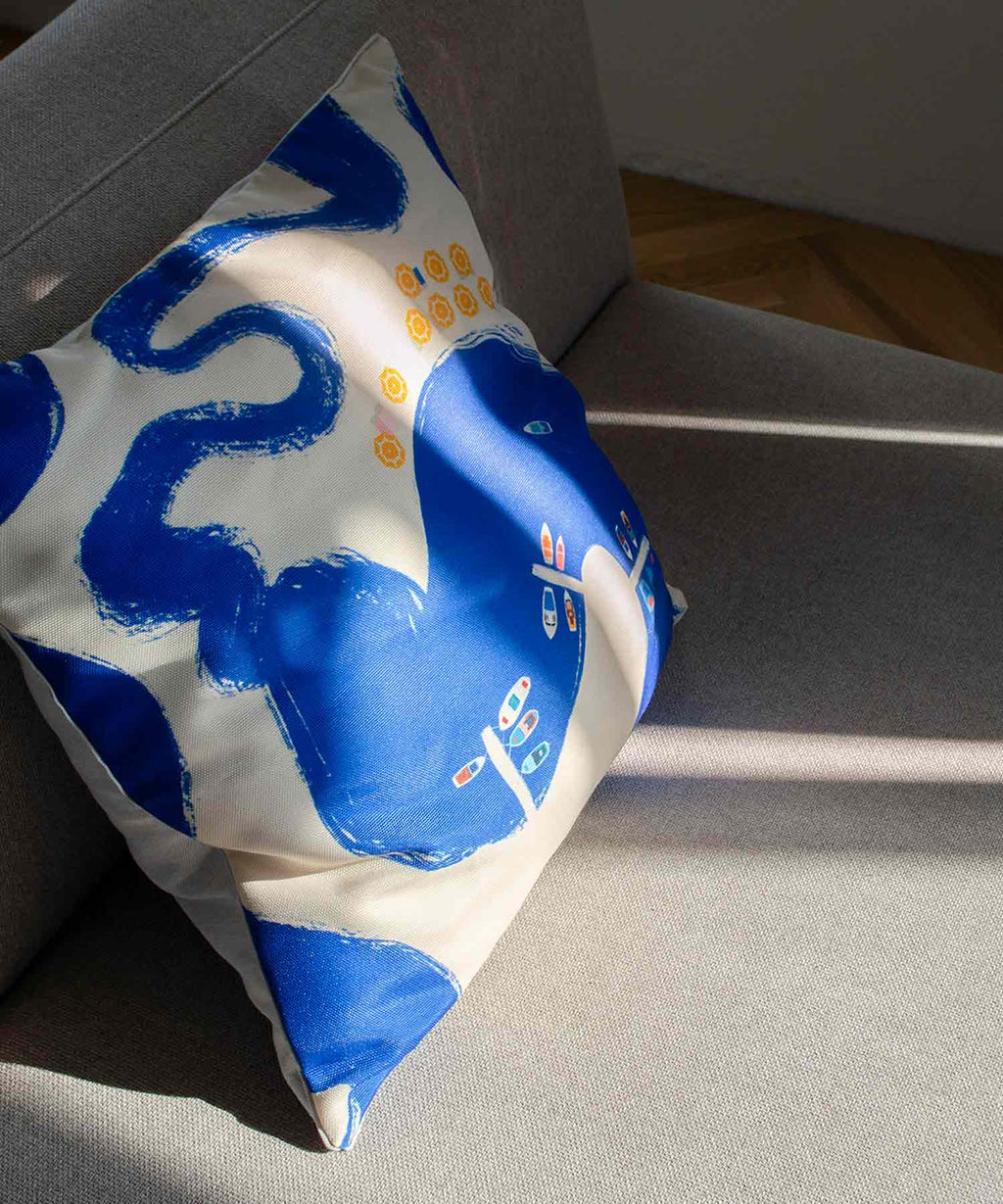 Polštář z recyklovaných PET vláken Bayo