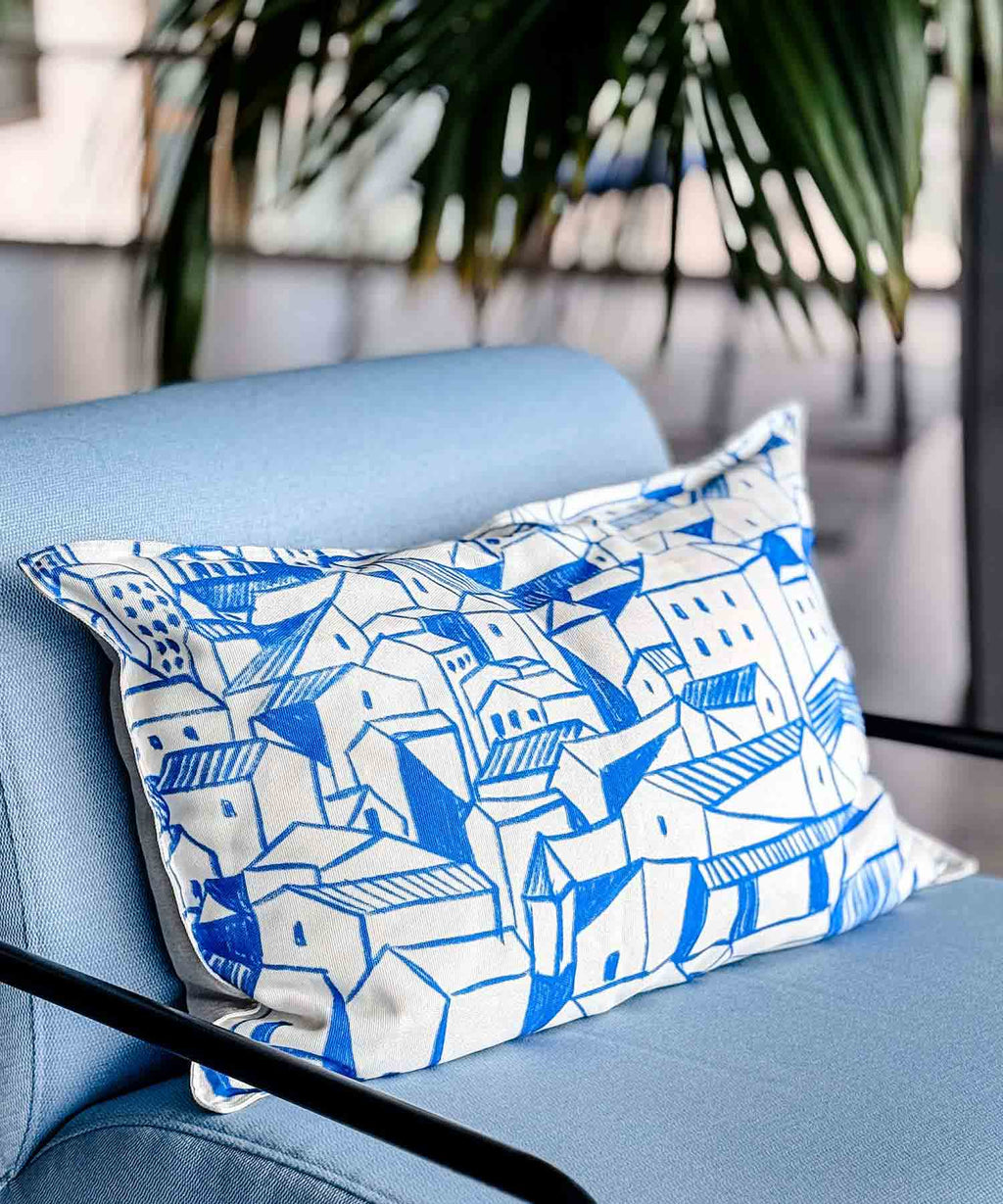 Polštář z recyklovaných PET vláken Celeste