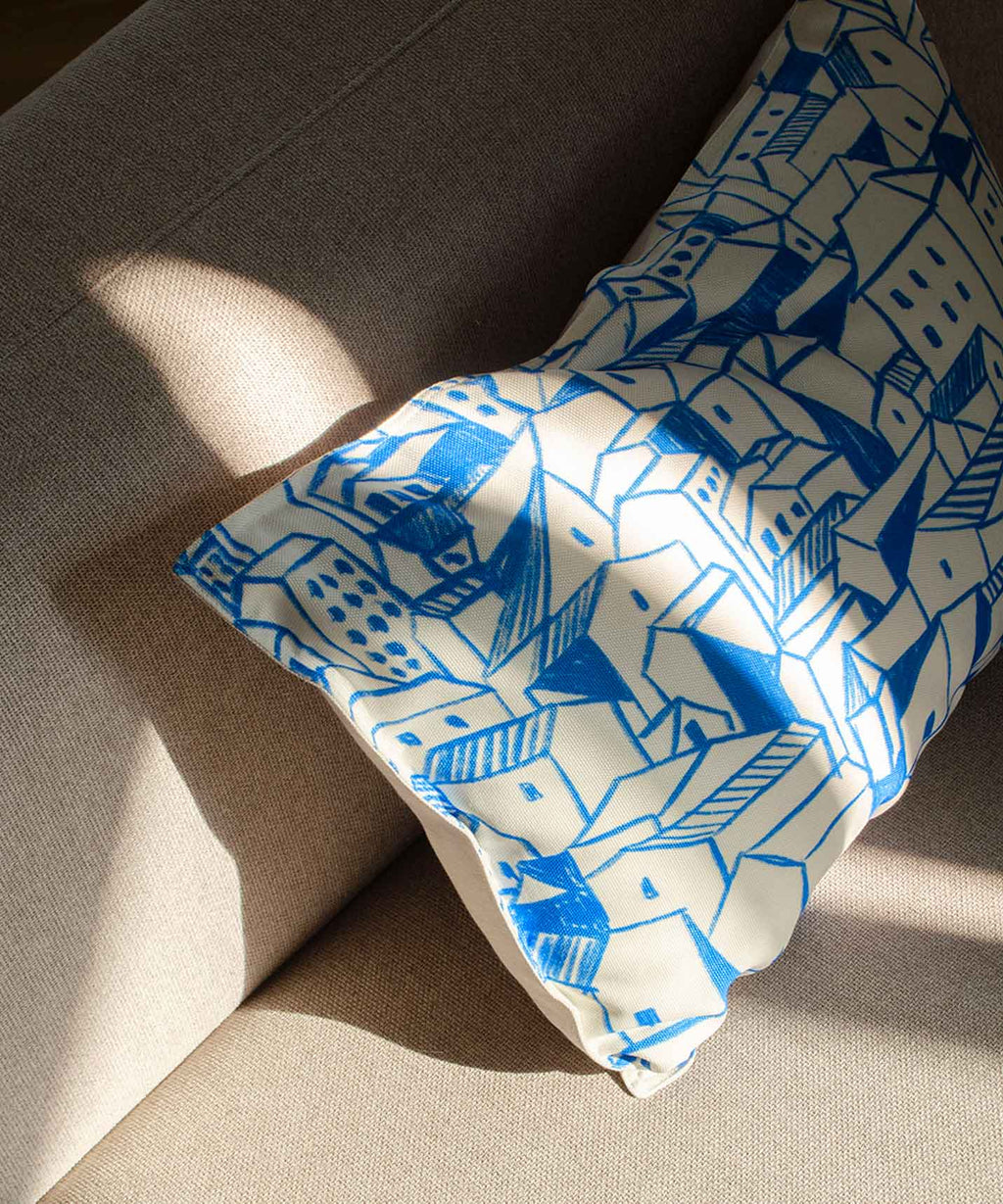 Polštář z recyklovaných PET vláken Celeste