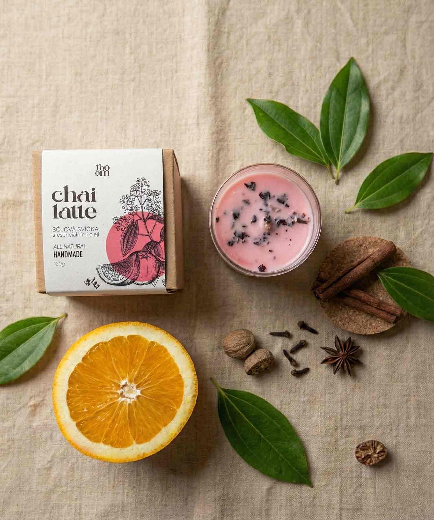 Sójová aroma svíčka