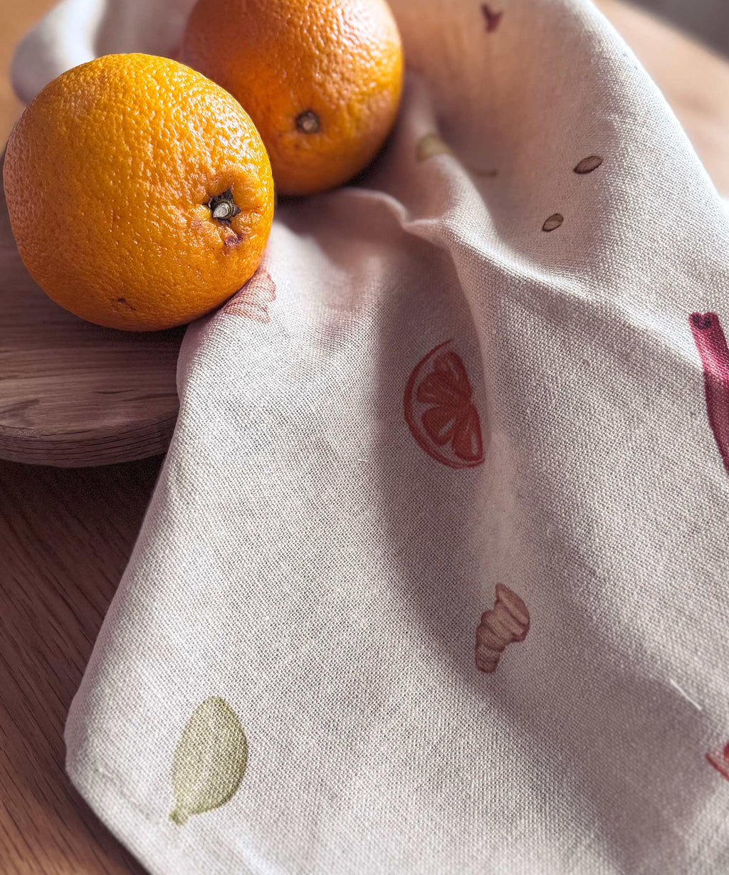 Lněná utěrka Chai