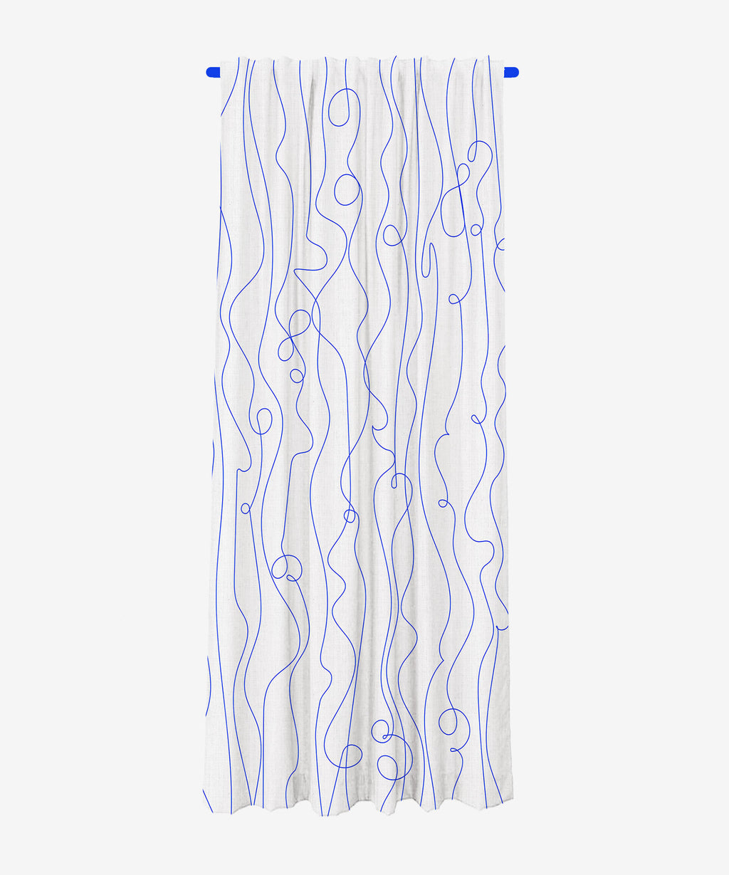 Závěsy z recyklovaných PET vláken Elinea