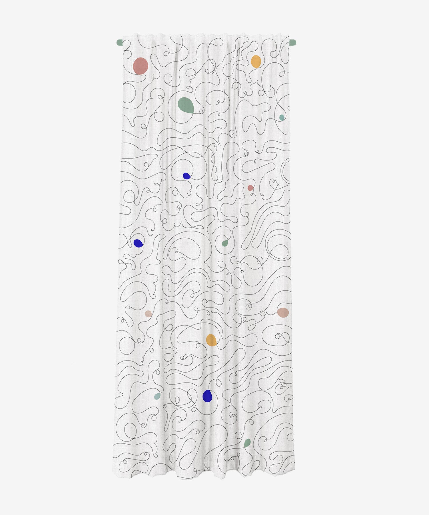 Závěsy z recyklovaných PET vláken Espejo