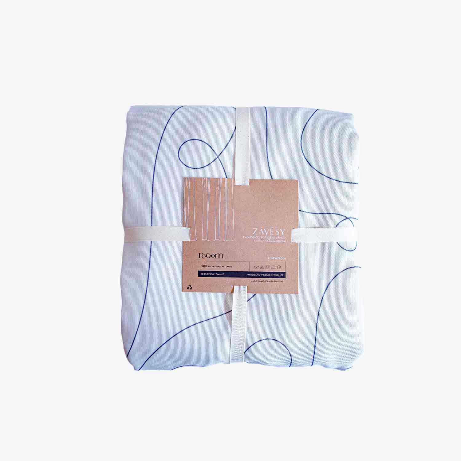 Závěsy z recyklovaných PET vláken Espejo