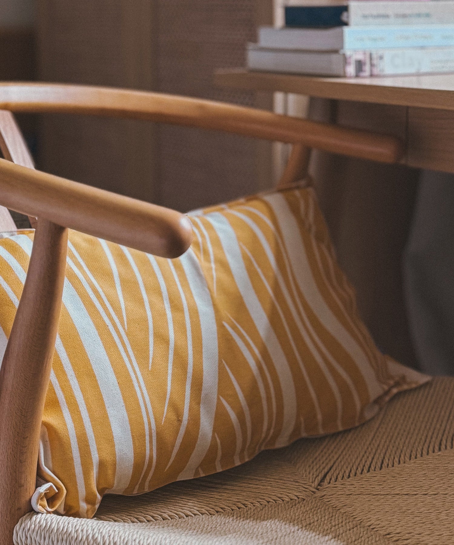 Bavlněný recyklovaný polštář Field