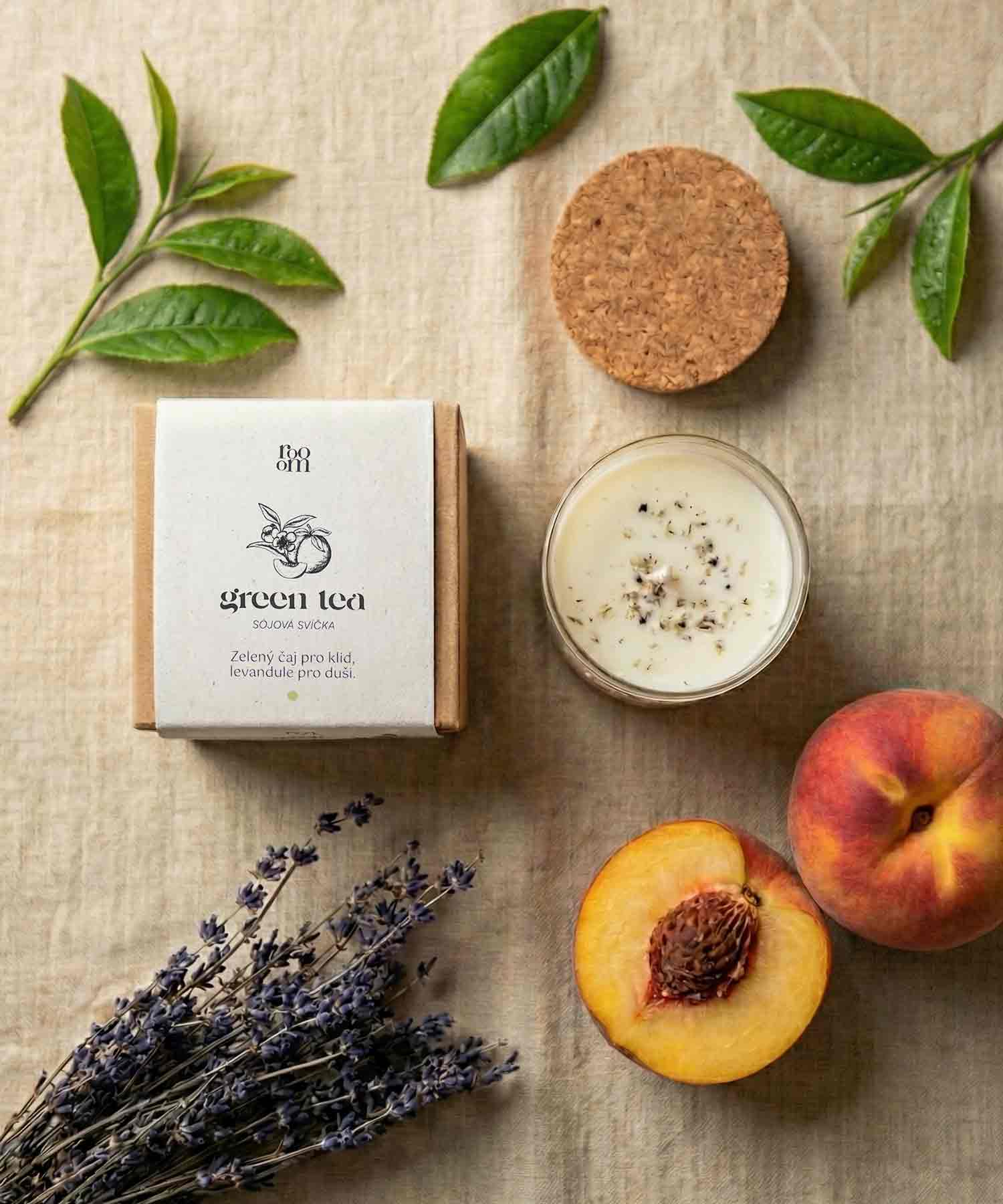 Sójová aroma svíčka