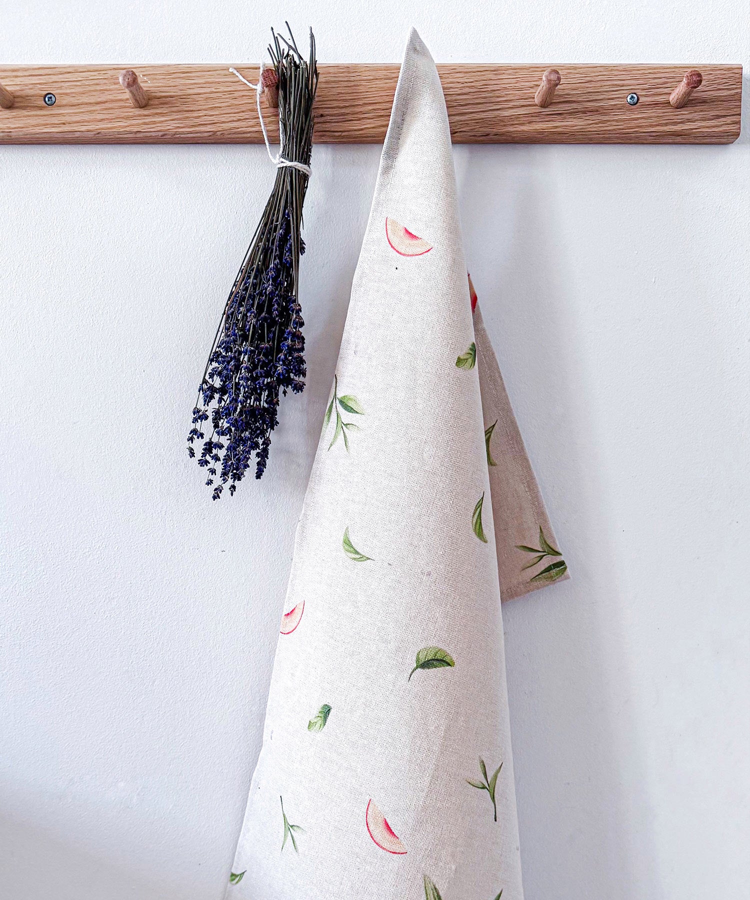 Lněná utěrka Green Tea