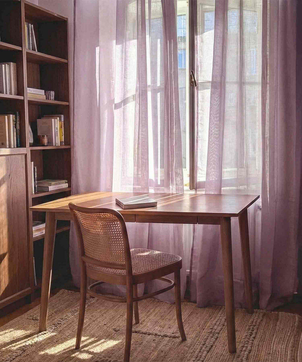 Záclony z recyklovaných PET vláken Haze