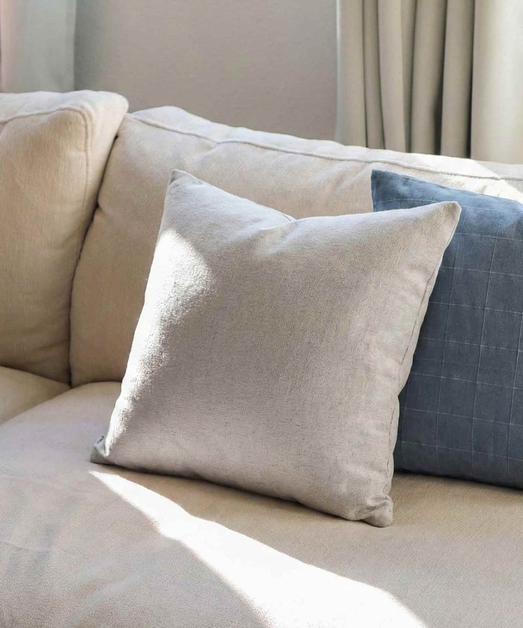 Bavlněný recyklovaný polštář Pebble