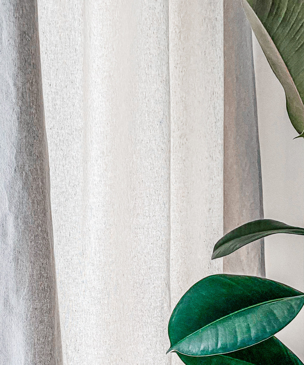 Bavlněné recyklované závěsy Pure