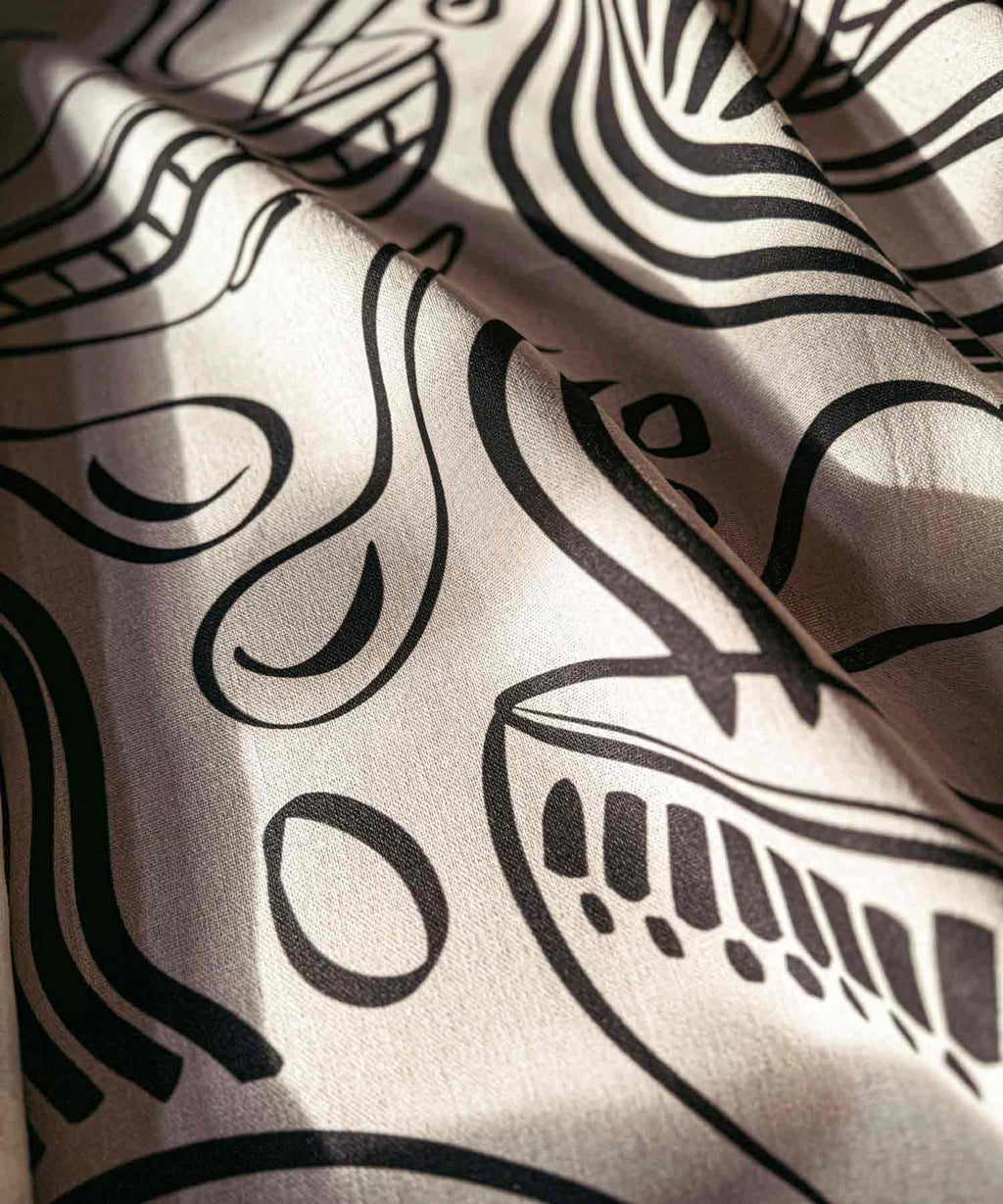 Lněná utěrka Ramen