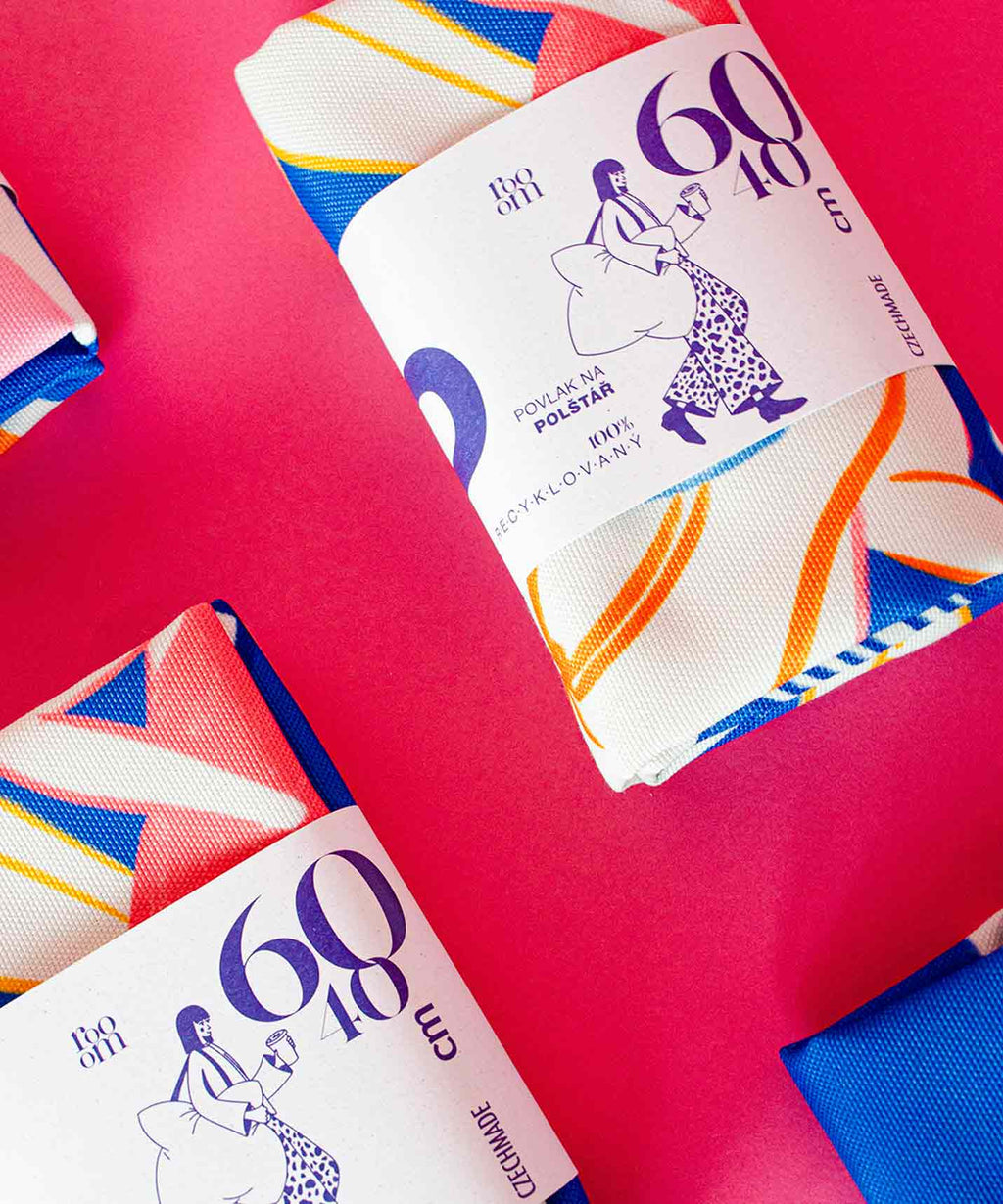 Polštář z recyklovaných PET vláken Riviere