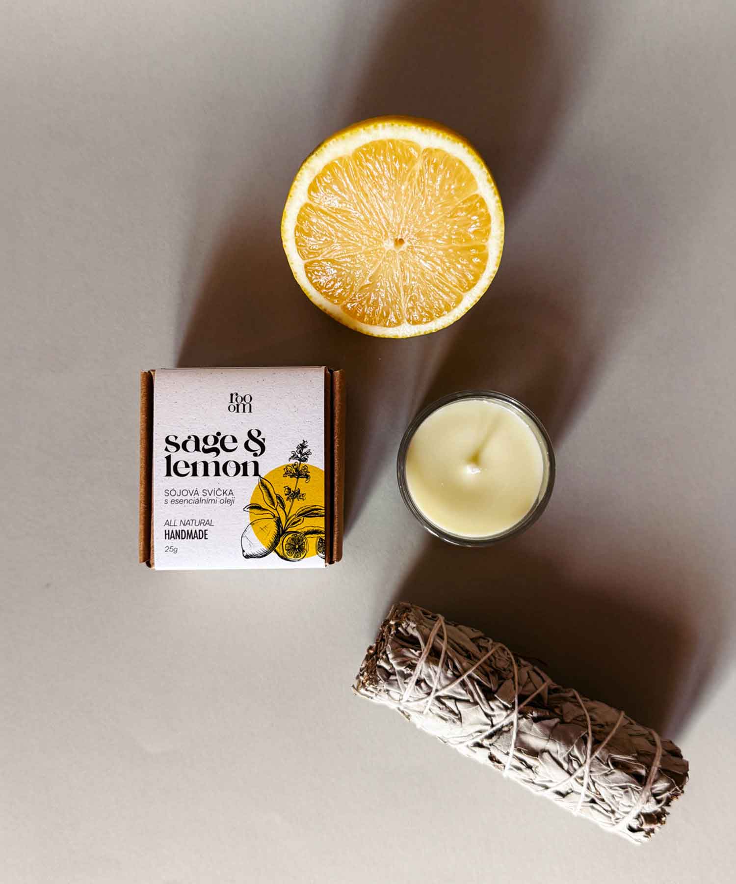 Čajová aroma svíčka