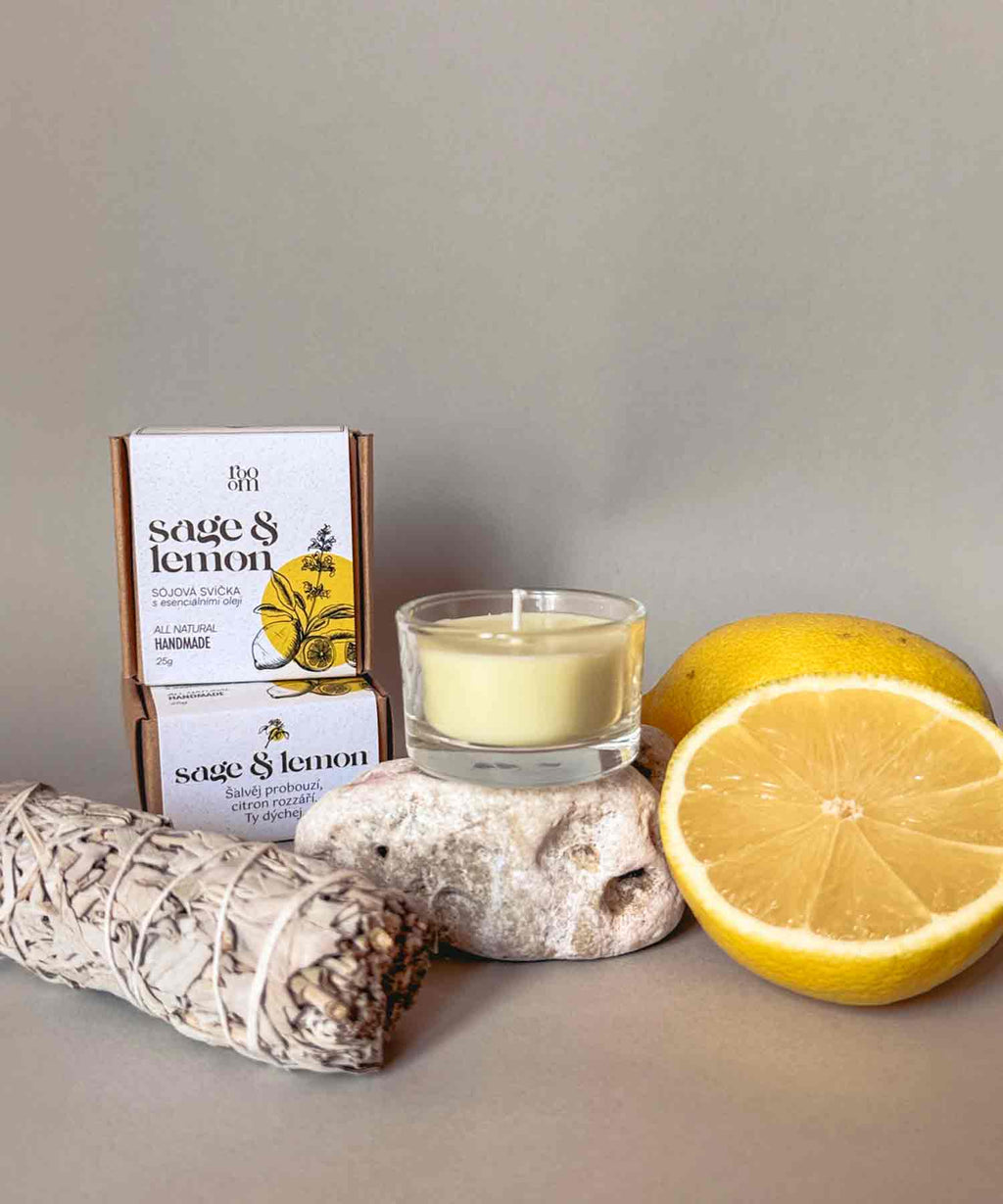 Čajová aroma svíčka