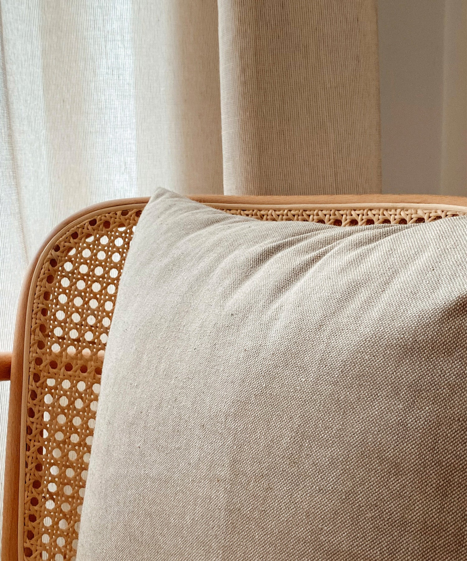 Bavlněný recyklovaný polštář Oat