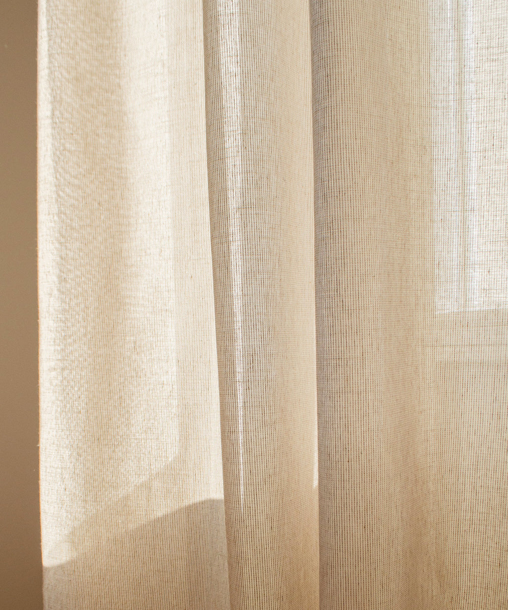 Recyklované záclony Sand