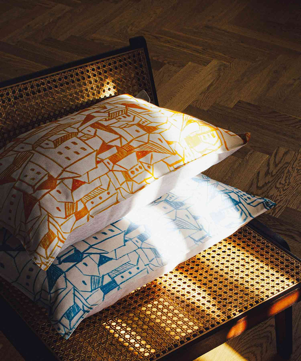 Polštář z recyklovaných PET vláken Solar