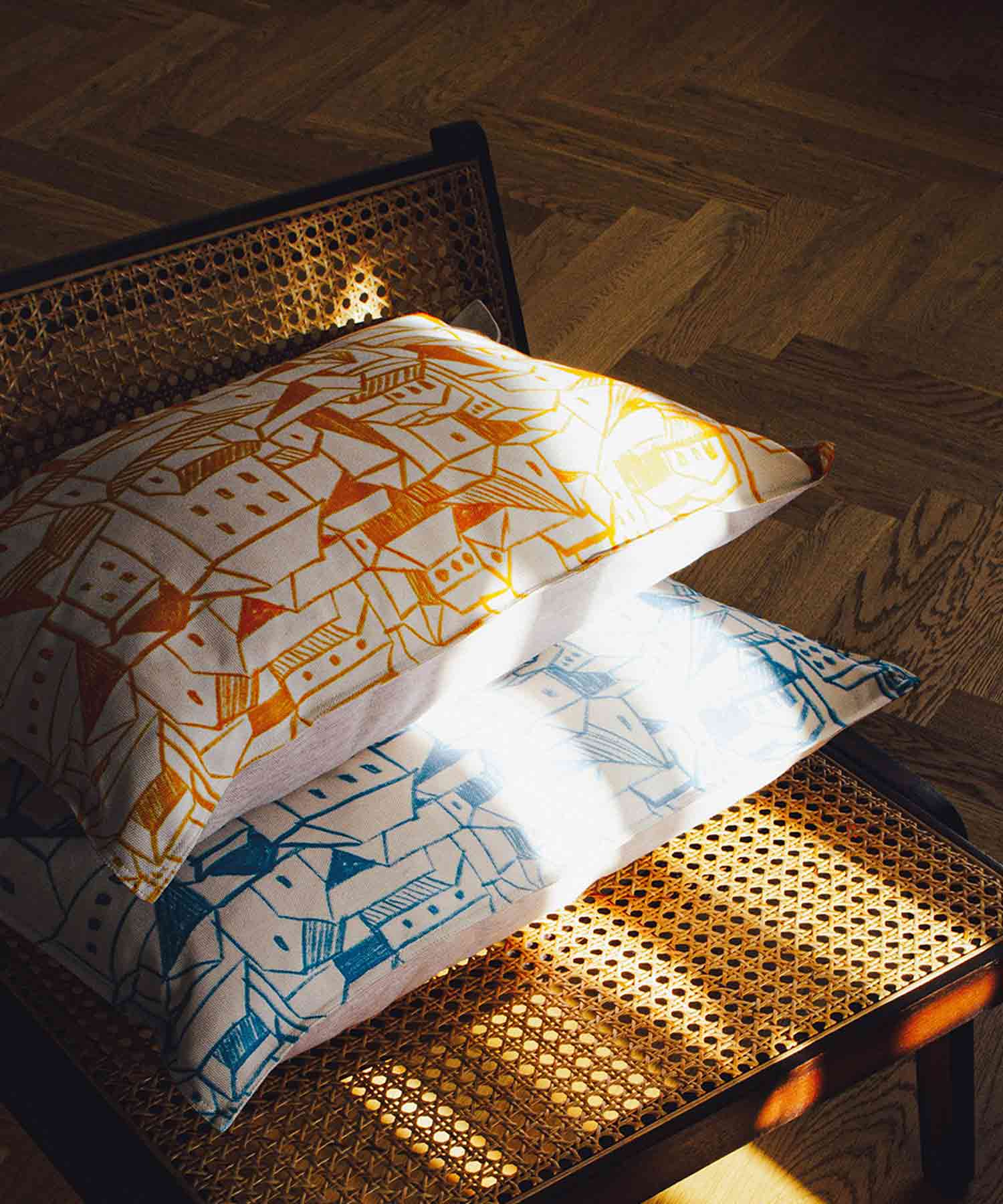 Polštář z recyklovaných PET vláken Solar