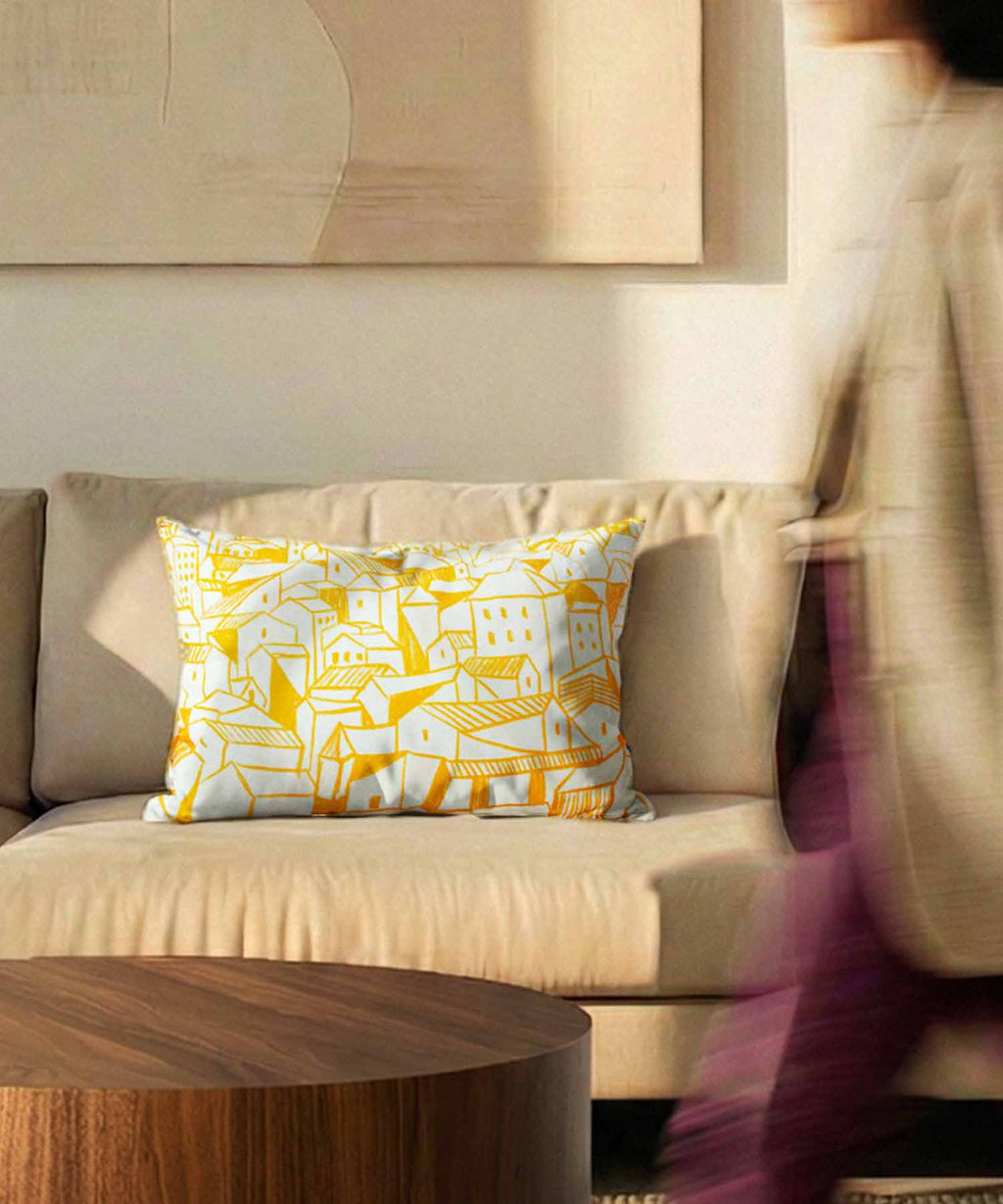 Polštář z recyklovaných PET vláken Solar