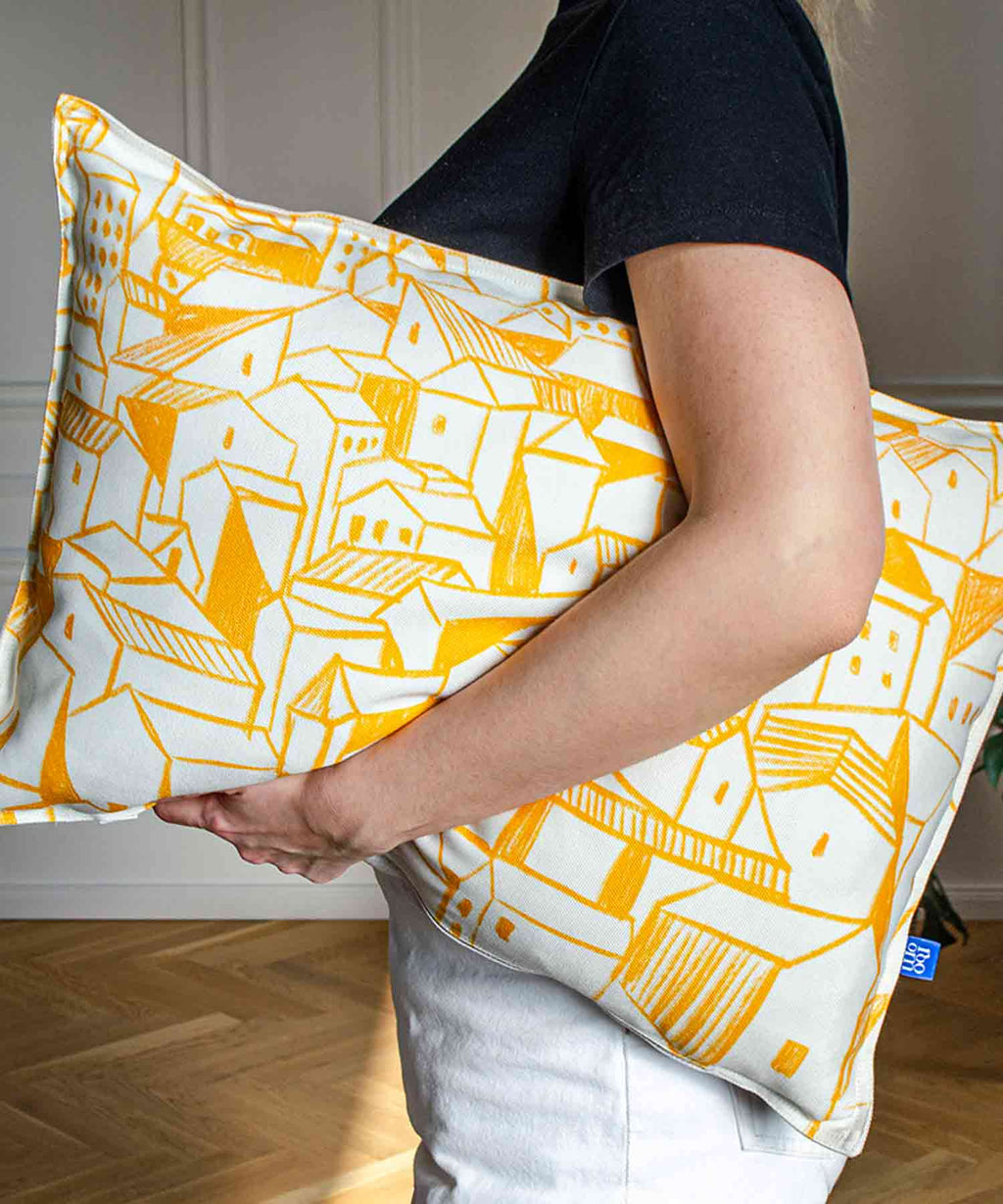 Polštář z recyklovaných PET vláken Solar