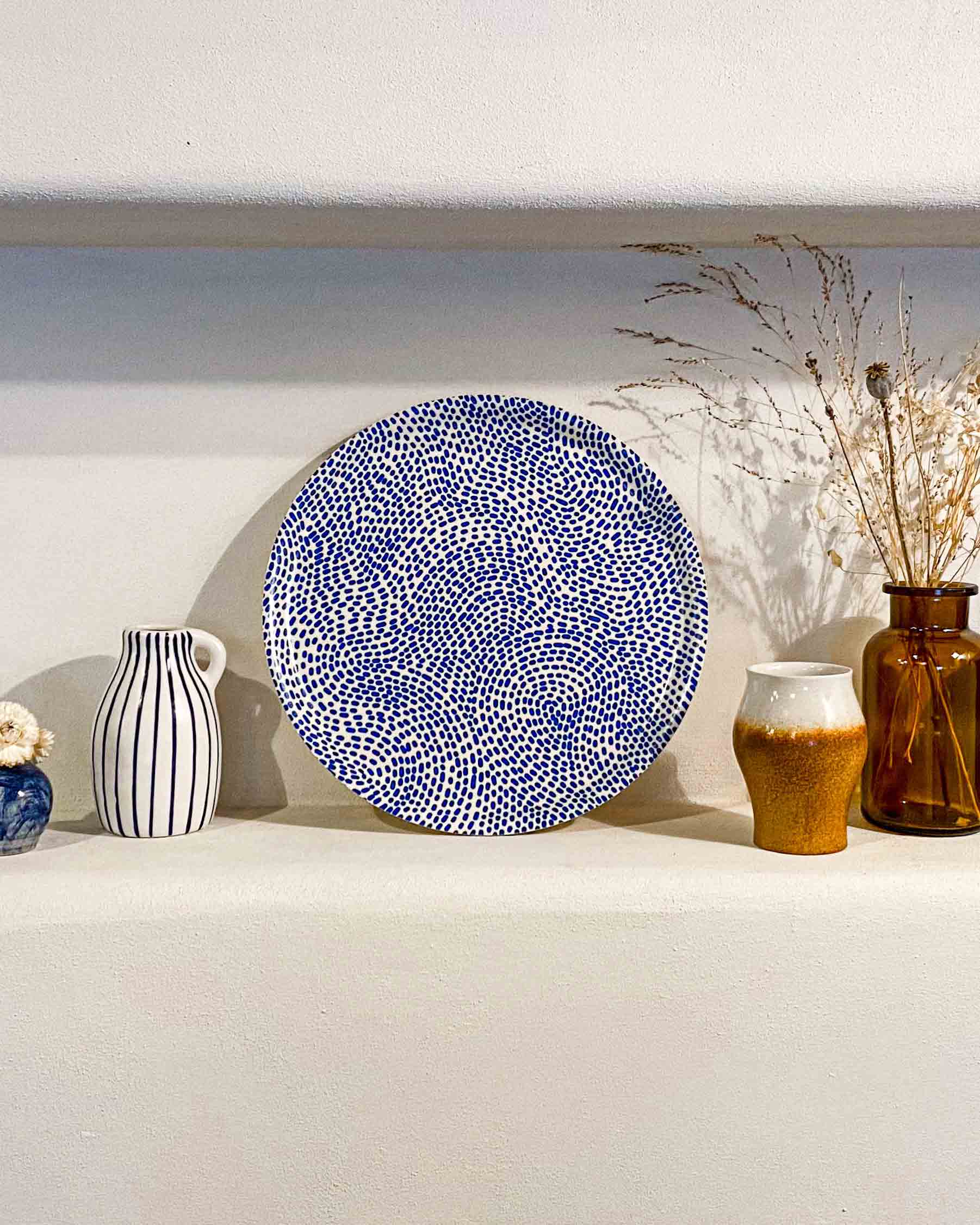 Dřevěný Podnos Blue Chip Tray