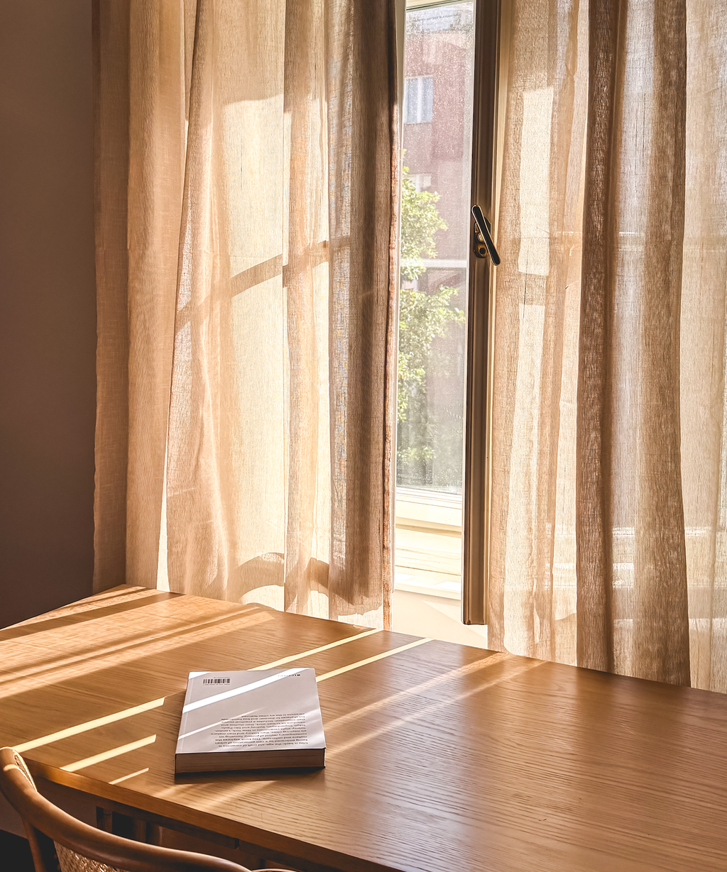 Recyklované záclony Sand