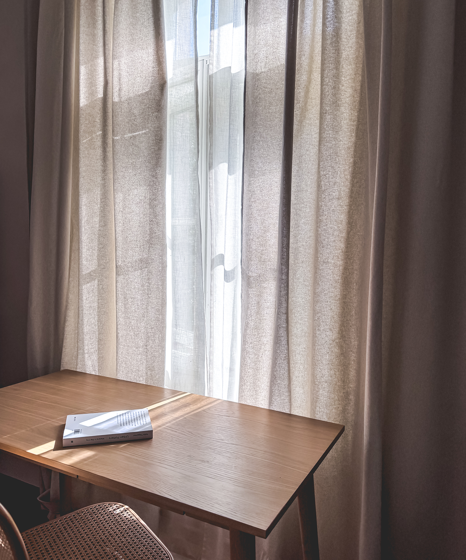 Bavlněné recyklované závěsy Pure