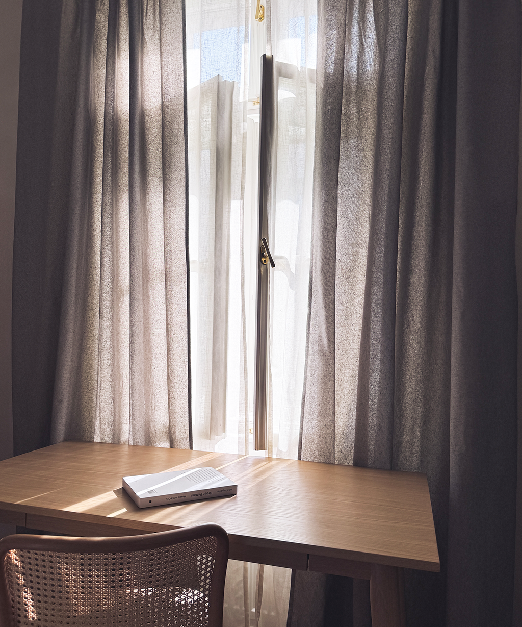 Bavlněné recyklované závěsy Stone