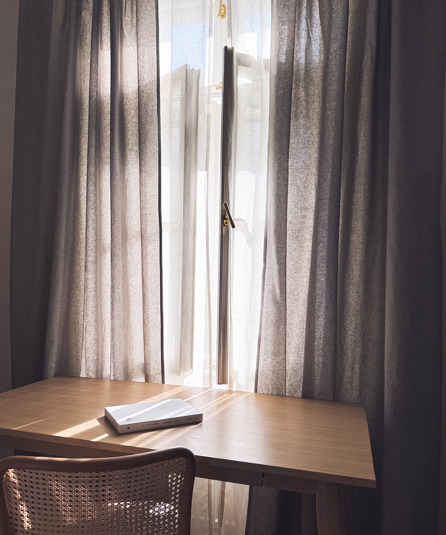 Bavlněné recyklované závěsy Stone